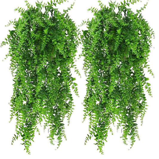 2 Pack 76cm Faux Artificial Eucalyptus Plants