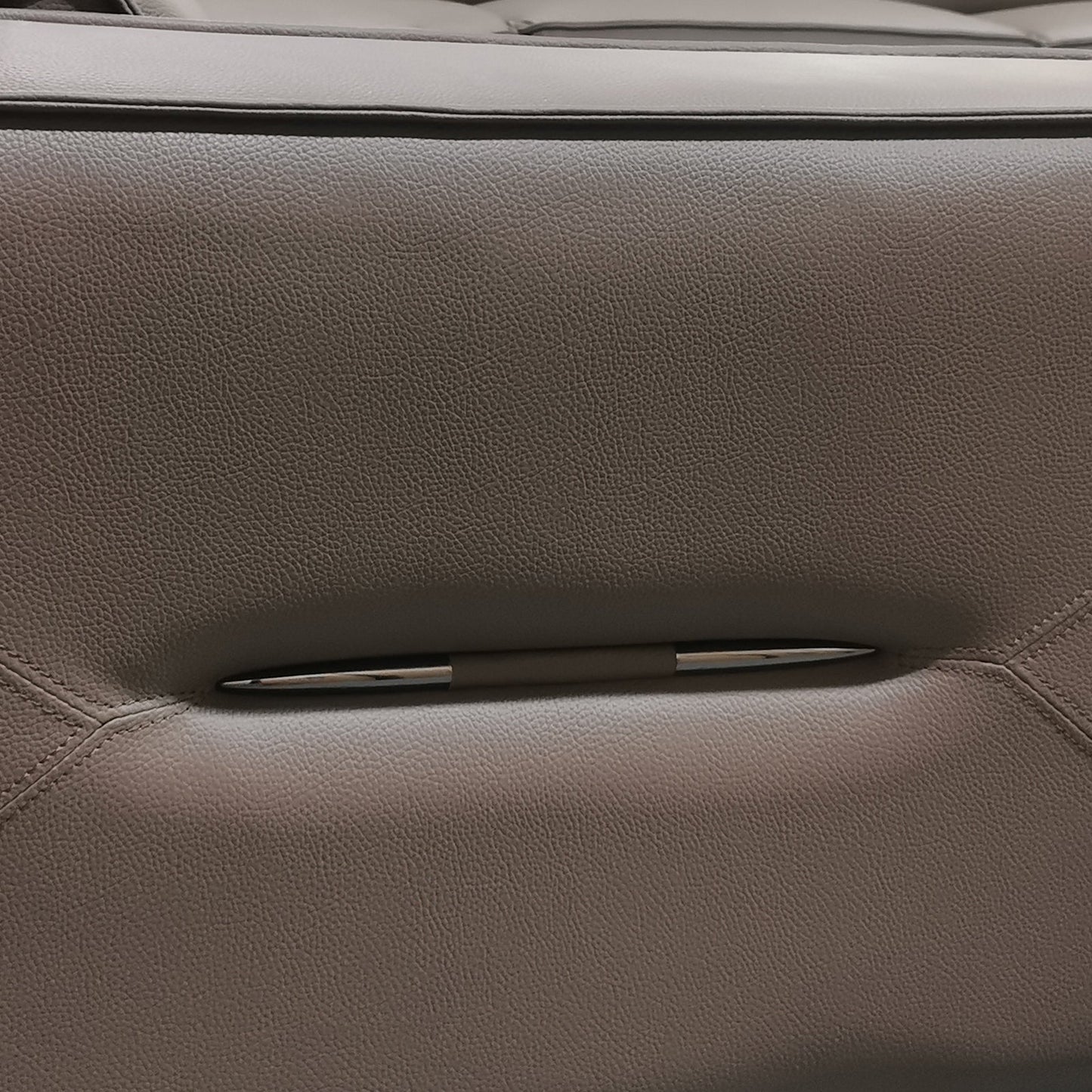 5 Seater Real Leather Sofa with Power Recliner Adjustable Headrest Wooden Frame Corner Lounge