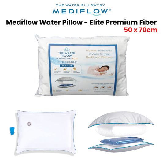 Mediflow Elite Premium Fiber Water Pillow 50 x 70 cm