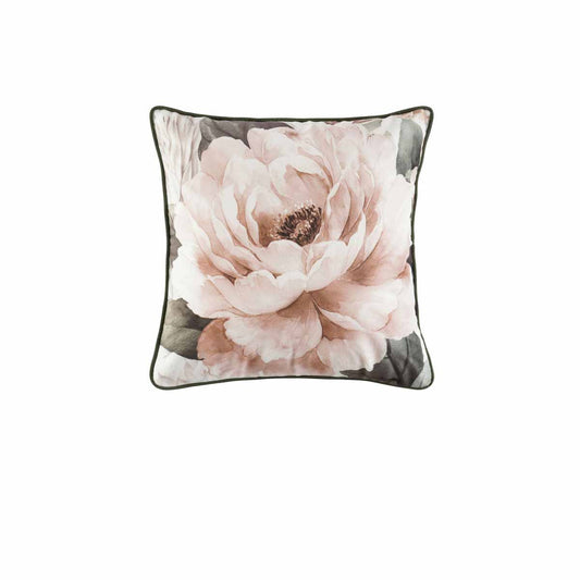 Bianca Somerset White Velvet Square Filled Cushion 43 x 43cm