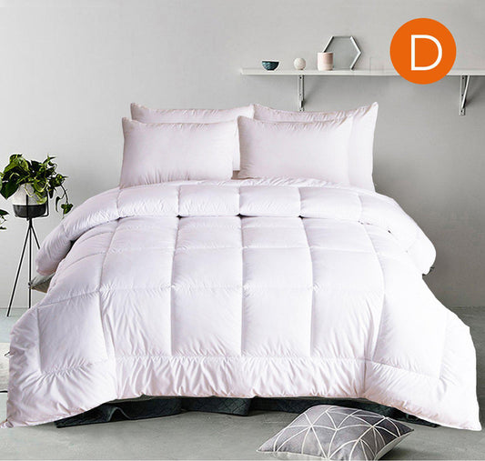Down alternative quilt doona 500gsm single