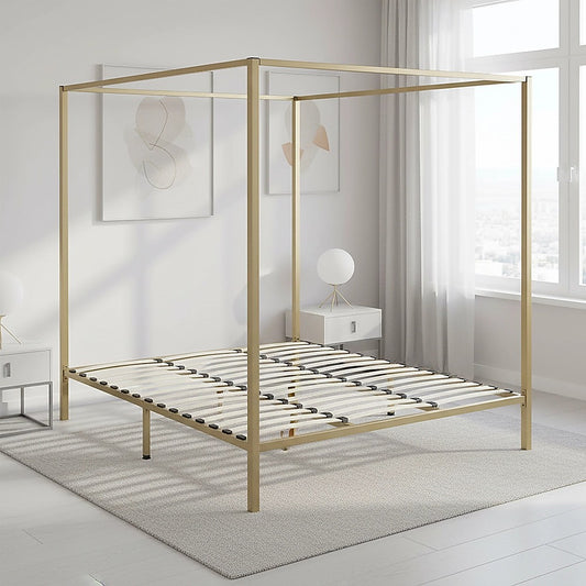 4 Four Poster King Bed Frame