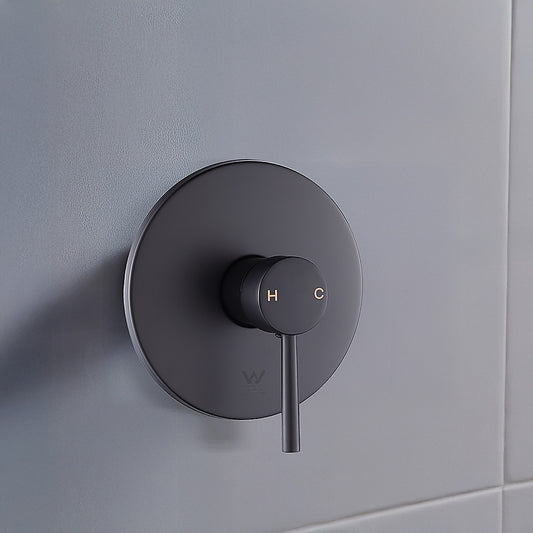 Shower Bath Mixer Tap Bathroom Electroplated Matte Black