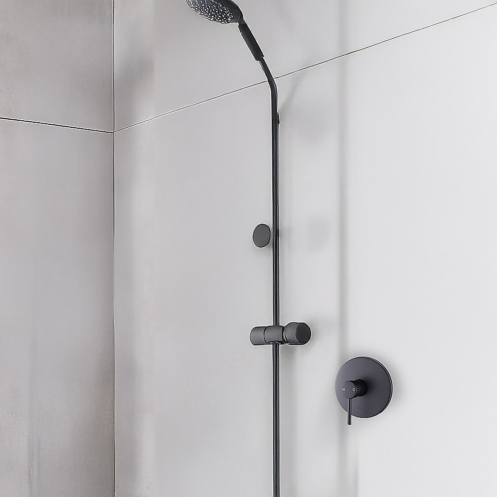 Shower Bath Mixer Tap Bathroom Electroplated Matte Black