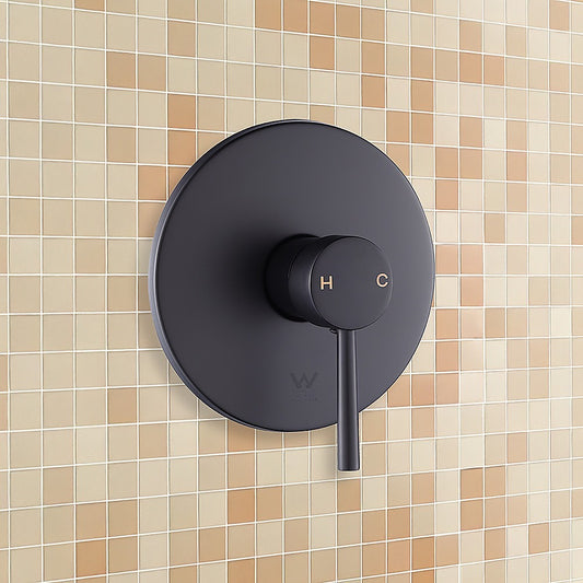 Shower Bath Mixer Tap Bathroom Electroplated Matte Black