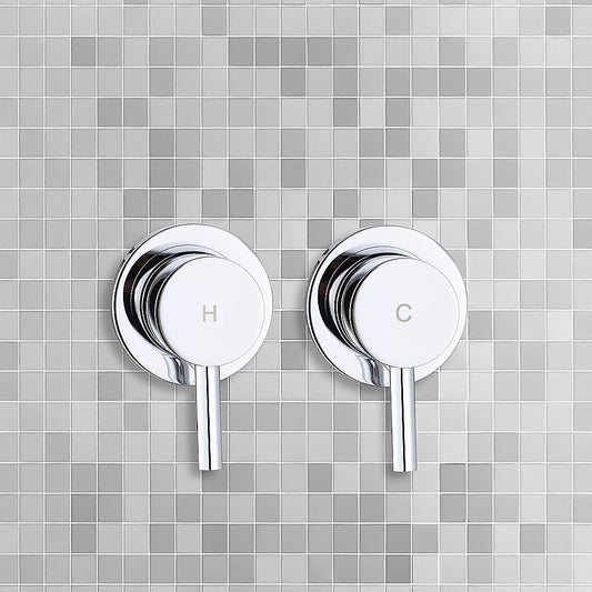 Bathroom Shower Bath Hot and Cold Mixer WATERMARK Certified in Chrome