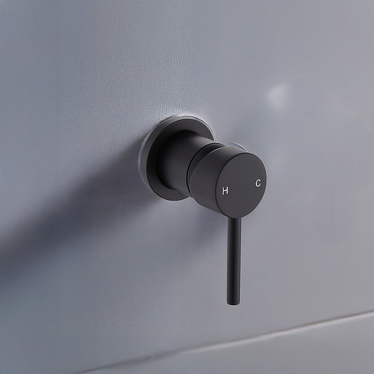 Single Round Shower Bath Mixer Tap Bathroom WATERMARK Approved