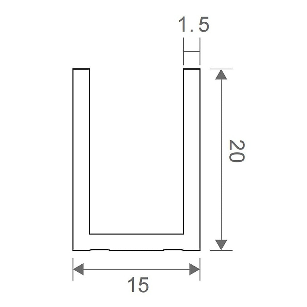 120x200cm Glass Shower Screen with White Wall Channel & Round Pole