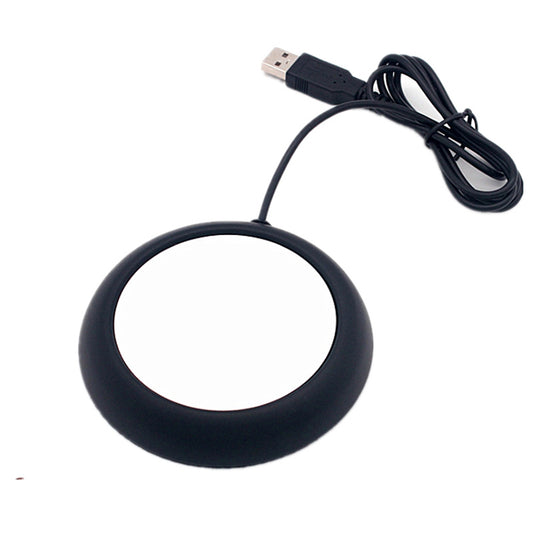 USB Cup Warmer - Black Electric Beverage Warmer for Desk, Office and Home