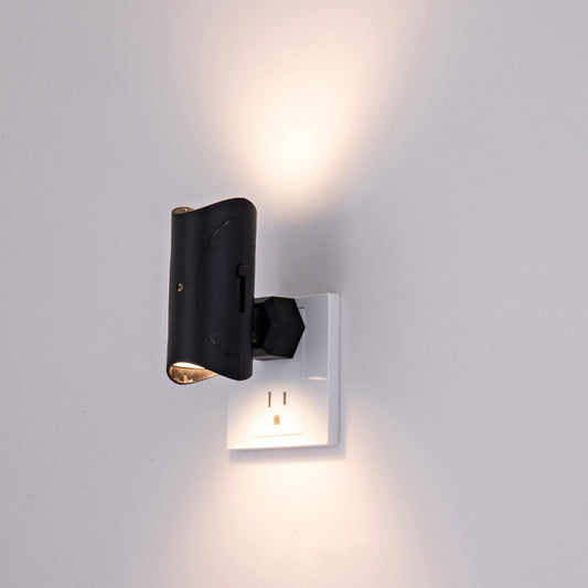 Energy Saving Plug-in LED Nightlight - Smooth Dimming, Auto Sensor