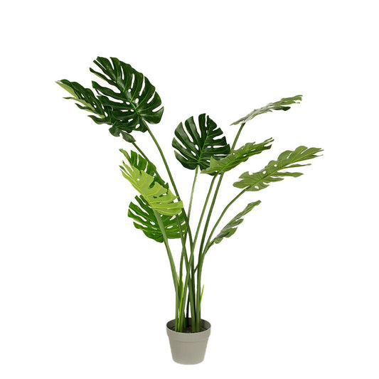 120cm Faux Artificial Potted Monstera Plant