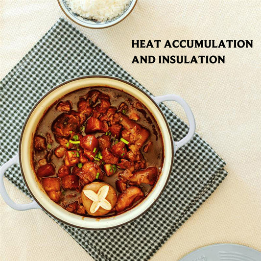 BUYDEEM CP521 Enameled Cast-Iron Dutch Oven