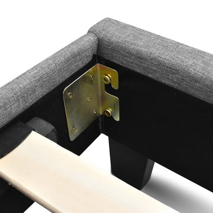 Artiss Bed Frame Double Size Grey NEO