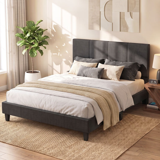 Artiss Bed Frame Double Size Charcoal NEO