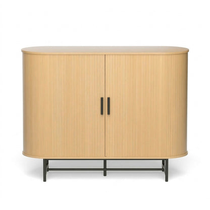 Artiss Buffet Sideboard Sliding Doors - PIIA Oak