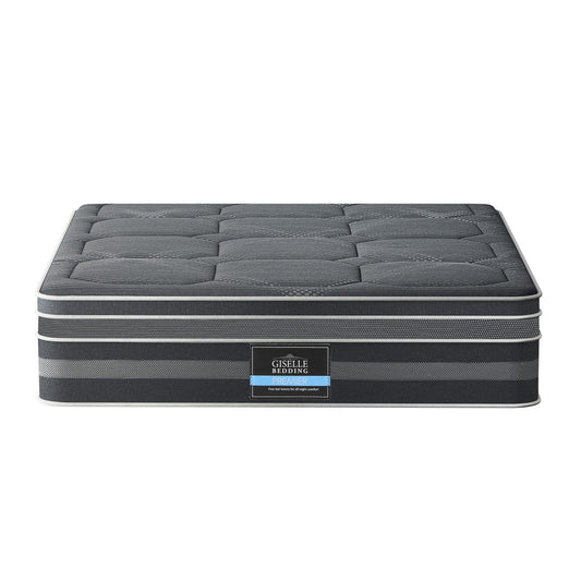 Giselle Mattress 35cm Hybrid Pocket Spring Euro Top Double