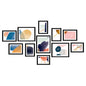 Artiss Photo Frames Art Holder 11PCS 5x7" 6x8" 8x10" Black