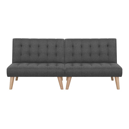 Artiss 2x Sofa Bed Couch Single Seater Fabric Grey