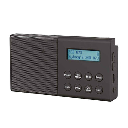 Laser DAB Plus FM Portable Radio with Bluetooth