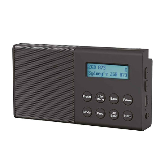 Laser DAB Plus FM Portable Radio with Bluetooth