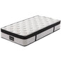 KINGSTON SLUMBER RelaxMax 31cm King Single Mattress, Medium, Euro Top, 5-Zone, Pocket Spring, Knitted Fabric