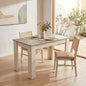 Dining Table Rectangular Wooden 120M-Grey&amp;White