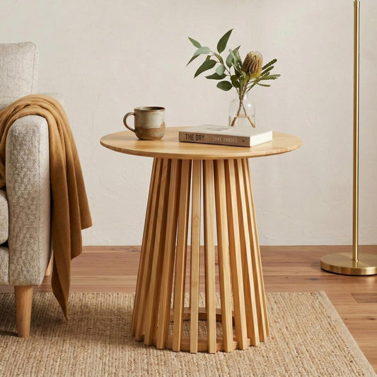Palmer Timber Tally Natural Side Table
