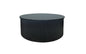 Ripple Black Coffee Table - Black Marble