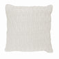 Rapee Pietra Filled Cushion - White 45cm x 45cm