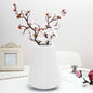 Decorative Wet and Dry Flower Vases for Creative Home Furnishings - Milk White
