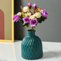 Versatile Drop-resistant Potted Plant Vase for Wet and Dry - Sea Blue