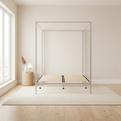 4 Four Poster Double Bed Frame