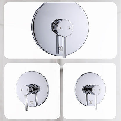 Shower Bath Mixer Tap Bathroom WATERMARK Approved - Chrome