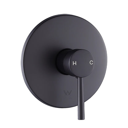 Shower Bath Mixer Tap Bathroom Electroplated Matte Black
