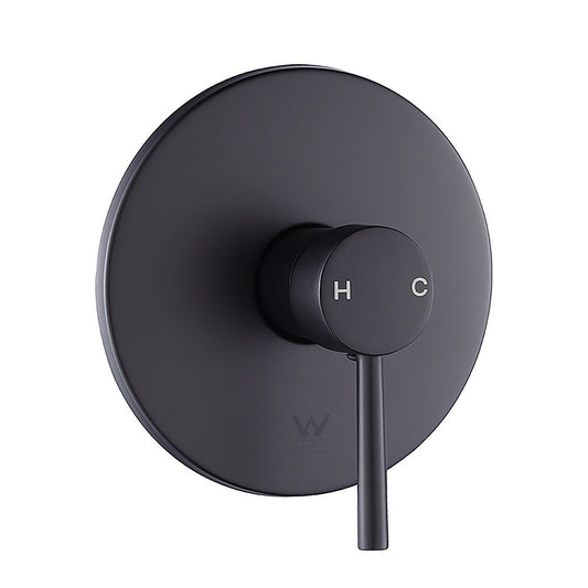 Shower Bath Mixer Tap Bathroom Electroplated Matte Black