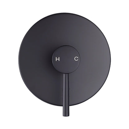 Shower Bath Mixer Tap Bathroom Electroplated Matte Black