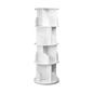 360-degree Rotating 4 Tier Display Shelf Bookcase Organiser