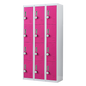 12-Door Locker for Office Gym Shed School Home Storage - 4-Digit Combination Lock