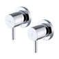 Bathroom Shower Bath Hot and Cold Mixer WATERMARK Certified in Chrome