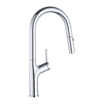 Kitchen Laundry Bathroom Basin Sink Pull Out Mixer Tap Faucet in Chrome
