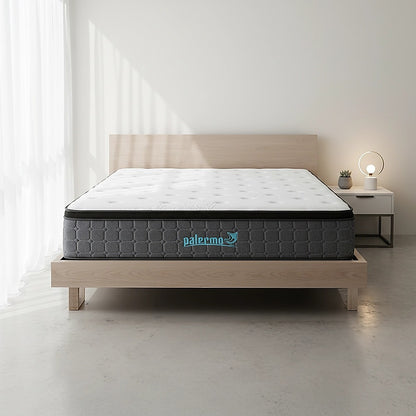 King Euro Top Pocket Spring Mattress – Motion Isolation Comfort with CertiPUR-US® Certified Foam Layers