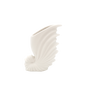 Shell White Ceramic Vase
