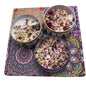 Small Scented Candle Set - 4 Soy Wax Candles, Travel Candle Set (Sandalwood)