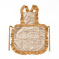 Yellow Ruffled Kitchen Apron with Floral Lace - Comfortable Baking & Crafting Apron