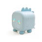 Cute Dinosaur Digital Alarm Clock for Kids - Sleep Trainer, Night Light, 6 Ringtones & Temperature Display(Blue)