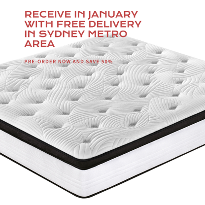 Queen Size 30cm Memory Zone Pocket Spring Mattress