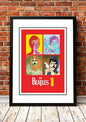 The Beatles ‘1’ In Store Promotional Poster 2000 - Framed A2