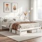 Artiss Bed Frame Queen Size Wooden White SOFIE